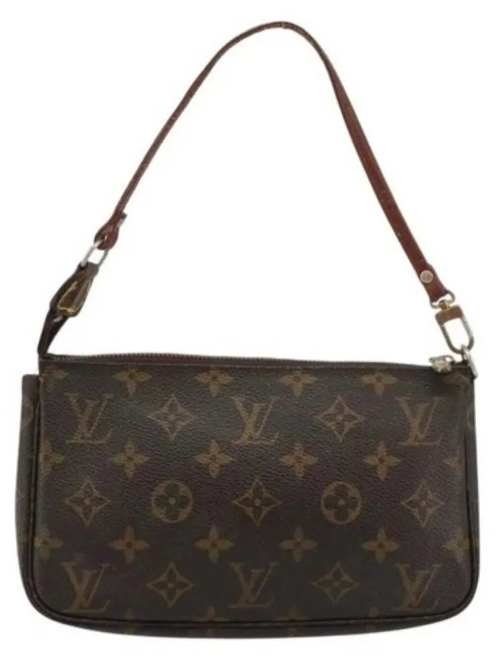 LOUIS VUITTON Monogram Pochette Accessoires Pouch M51980 LV Auth bs35597